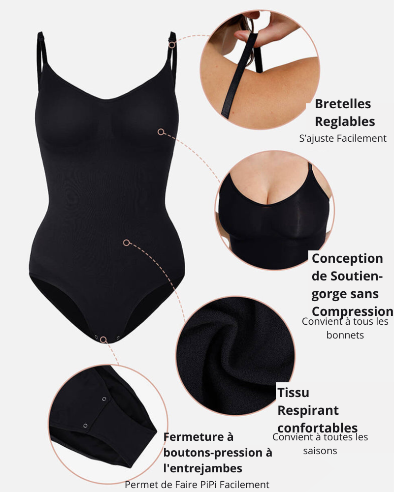 BodySuit™ Amincissant 3-en-1 - Soutien-Gorge + Lève-Fesses Intégré