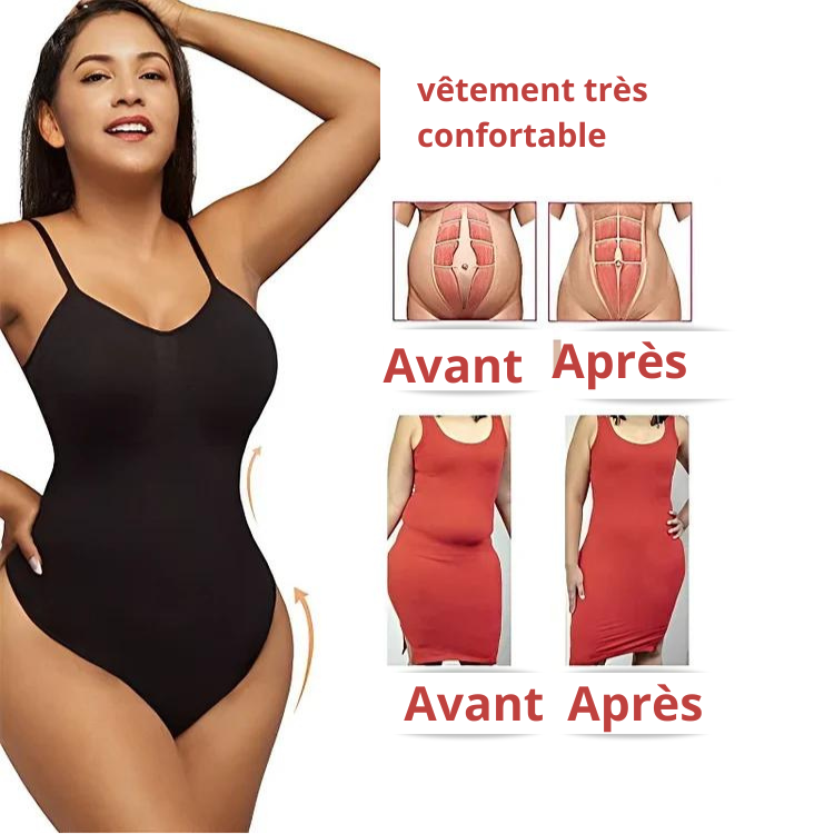 BodySuit™ Amincissant 3-en-1 - Soutien-Gorge + Lève-Fesses Intégré